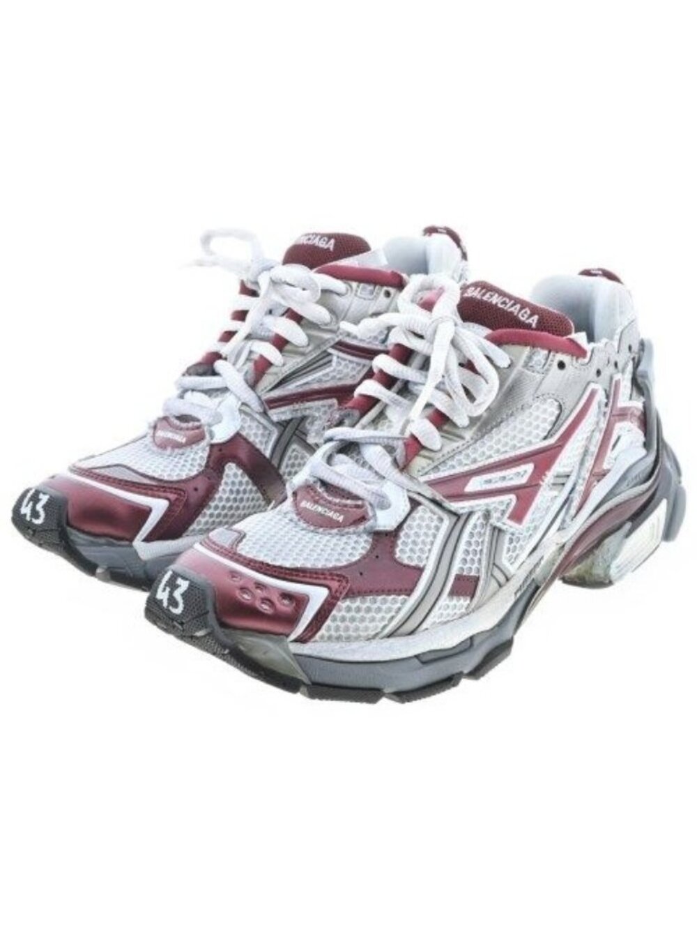 Balenciaga Runner Sneakers Red